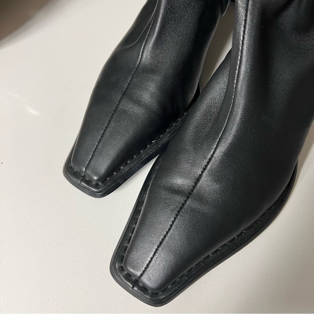 Alexander Wang Black Over the Knee Boots - Picture 2 of 10